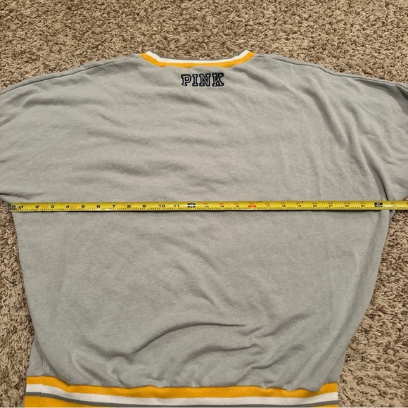 Pink Victoria Secret Size Medium‎ Kent State Gray Crewneck Sweatshirt - Picture 8 of 10